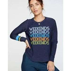 NWT Chaser WEEKENDS Sweatshirt*